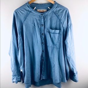 Free People Button Down